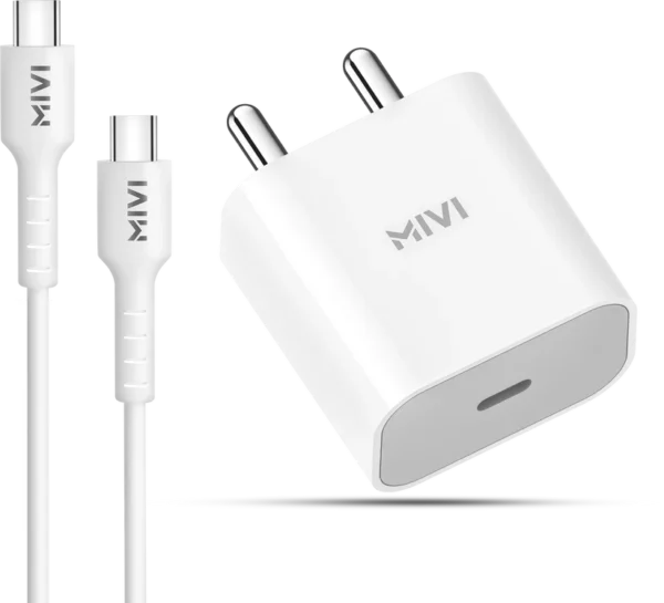 Mivi 22.5W Smart-n-Fast charger
